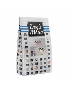 Adult 22 7 сухой корм для взрослых собак всех пород с курицей 10 кг Dog’s menu
