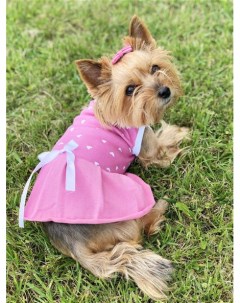 Платье для собак Маленькая кокетка розовое Osso