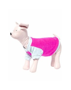 Osso Толстовка из велюра для собак розовый Одежда для собак