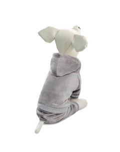 Triol Костюм Серый плюш XL размер 40см Одежда для собак