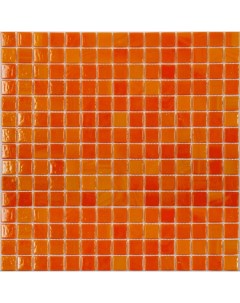 Стеклянная плитка мозаика AA01 стекло оранжевый 2 0 2 0 4 32 7 32 7 Nsmosaic