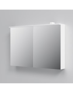 Зеркальный шкаф 100х68 см белый глянец Spirit V2 0 M70AMCX1001WG Am.pm.