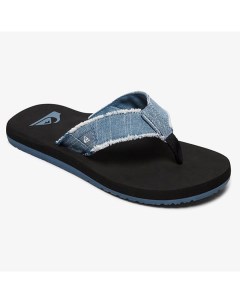 Детские Сланцы Monkey Abyss Blue Blue Black Quiksilver