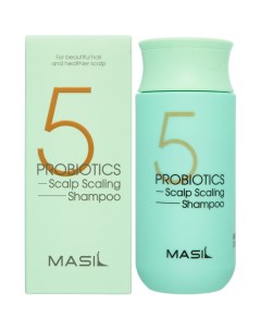 Шампунь для глубокого очищения кожи головы Probiotics Scalp Scaling Shampoo 150 мл Masil