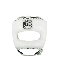 Боксерский шлем с бампером Pure White Cleto reyes
