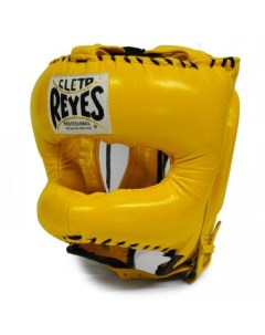 Боксерский шлем с бампером Brilliant Yellow Cleto reyes
