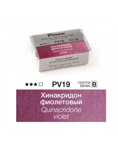Акварель ЭКСТРА 2 5 мл Хинакридон фиолетовый Pinax