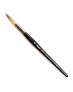 Кисть синтетика 10 круглая HI TECH Balanced Quilll 914 короткая ручка Pinax