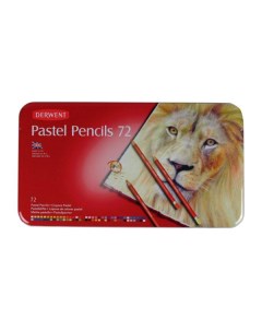 Набор карандашей пастельных Pastel Pencils 72 цв в метал кор Derwent