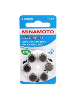 Слуховая батарейка Minamoтo