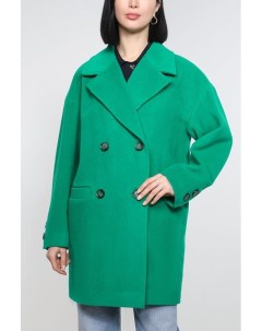 Двубортное пальто из смесовой шерсти Belucci
