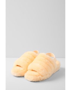 Плюшевые сандалии из натурального меха Ugg