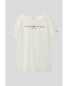 Футболка с логотипом бренда Tommy hilfiger