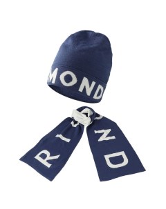 Набор из шапки и шарфа с логотипом бренда John richmond