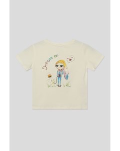 Хлопковая футболка с принтом Choupette