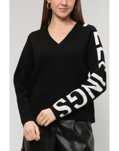 Пуловер с V образным вырезом Comma casual identity