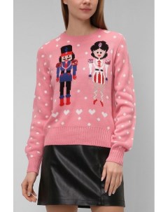 Пуловер с принтом Щелкунчик Vero moda