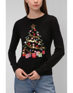Пуловер с новогодним декором Vero moda