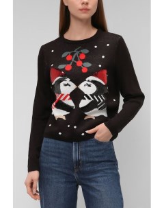 Пуловер с рождественским принтом Only
