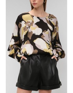 Блуза с цветочным принтом Cut & pret plus