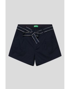 Однотонные шорты из хлопка Benetton