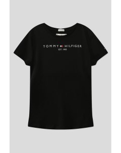 Футболка с логотипом бренда Tommy hilfiger