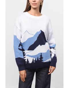 Пуловер с принтом Colorplay