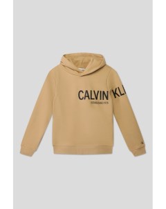Худи с логотипом бренда Calvin klein jeans