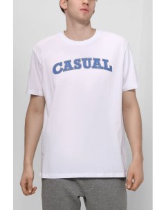 Хлопковая футболка с надписью Esprit casual