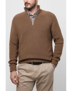 Шерстяной пуловер с воротником на молнии Esprit casual