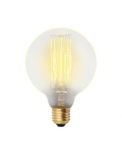 Лампа накаливания UL 00000478 E27 60W шар золотистый Uniel