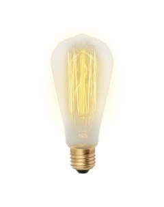 Лампа накаливания UL 00000482 E27 60W груша золотистая Uniel