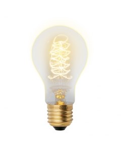Лампа накаливания UL 00000475 E27 40W груша золотистая Uniel