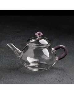 Чайник Валенсия с розой 16х9х9 см Сима-ленд