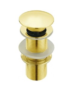 Донный клапан для раковины золото RD012 Ceramalux