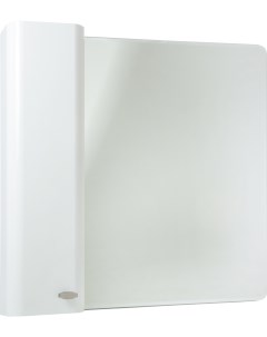 Зеркало шкаф Олимпия 60 белое универсальное Bellezza