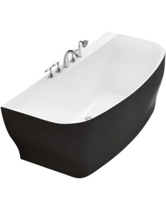 Акриловая ванна 165х78 черный BB74 NERO W0 Belbagno