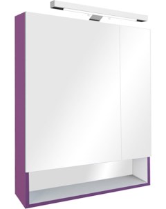 Зеркало шкаф Gap 70 фиолетовый Roca