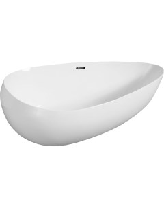 Акриловая ванна Swan 170х95 белая Black&white