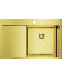 Мойка кухонная Akisame 78 LG R светлое золото Omoikiri
