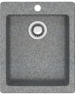Мойка кухонная Модель 8 42 5 темно серый матовый Zett lab