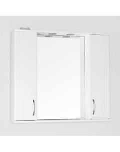 Зеркало шкаф Панда 90 см ЛС 00000133 Style line