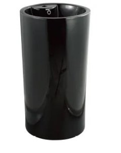 Раковина напольная N 44 5 см черный NB135В Ceramalux
