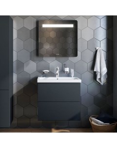 Мебель для ванной Gem 60 графит матовый подвесная Am.pm.