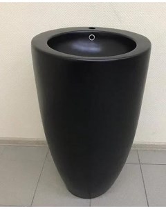 Раковина напольная N 50 см черный матовый В133MВ Ceramalux
