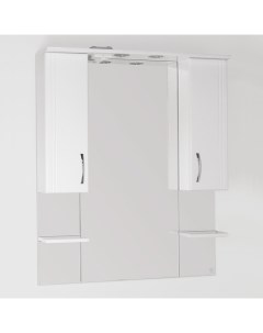 Зеркало шкаф Энигма 90 см ЛС 00000174 Style line