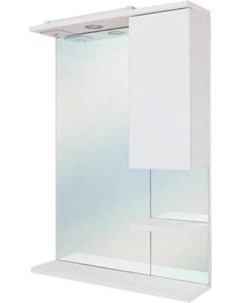 Зеркало шкаф Элита 60 R с подсветкой белый 206020 Onika