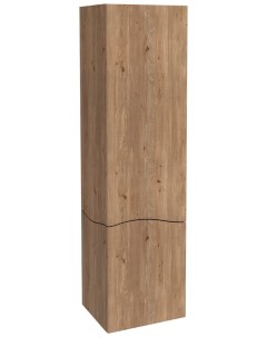 EB1836RRU P6 пенал подвесной SHERWOOD шарниры справа без подсветки 40x34x147 натуральный дуб Jacob delafon