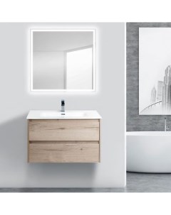 Мебель для ванной Kraft 90 rovere galifax bianco Belbagno