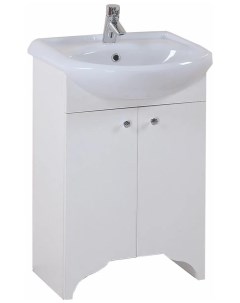 Тумба под раковину Омега 55 белый Onika